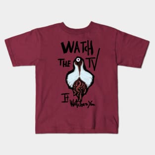 Watch the TV Kids T-Shirt